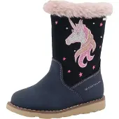 Tom Tailor Bottes bleues pour filles, marque , fermeture éclair, chaussures de loisirs