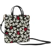 Pinko Sacs à main 'Heart Print Tote Bag' noir