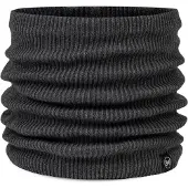 Buff Knitted & Fleece Neck Warmer Gris