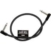 Ernie Ball Cable Patch Flex 45CM - Noir