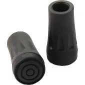 Viking Bâton de randonnée 1001 noir 6 cm pointes