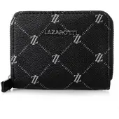 Lazarotti porte-monnaie Palermo Zip Around Wallet Black noir