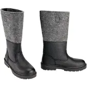 Brandit BW Knobelbecher Felt, bottes ,Noir/Gris ,41 EU