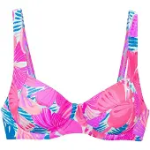 Sunseeker Hauts de bikini bleu / bleu pastel / rose / pitaya