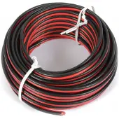 Skytronic Câble universel, noir / rouge 10 m 2x 0,75 mm