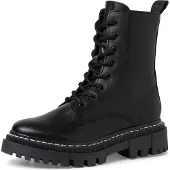 Tamaris Bottines à lacets noir