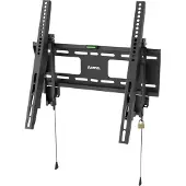 Hama Support TV mural TILT118071Professional 32-65pouces inclinable noir (Mur, 50 kg), Support mural pour TV, Noir