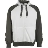 Mascot Unique 50566 Full Zip Sweatshirt Blanc 3XL