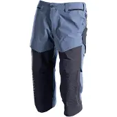 Mascot Knee Pad Pockets Customized 22249 3/4 Pants Bleu 47 Homme