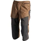 Mascot Knee Pad Pockets Customized 22249 3/4 Pants Marron 62 Homme