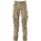 Mascot Knee Pad Pockets Advanced 17179 Big Pants Beige 44 / 32 Homme