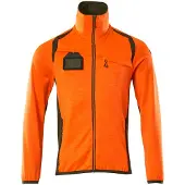 Mascot Accelerate Safe 19403 Full Zip Sweatshirt Orange 4XL Homme