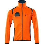 Mascot Accelerate Safe 19403 Full Zip Sweatshirt Orange 4XL Homme