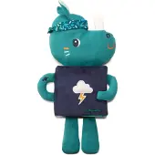 Lilliputiens Marius Cuddle Book Vert Enfants