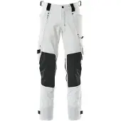 Mascot Advanced 17079 Knee Pad Pockets Pants Blanc 45 / 32