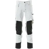 Mascot Knee Pad Pockets Advanced 17179 Big Pants Blanc 49 / 35 Homme