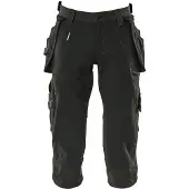 Mascot Advanced 17049 Hanging Pockets 3/4 Pants Noir 43