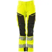 Mascot Accelerate Safe 19078 Work Pants Jaune 34 / 30 Femme