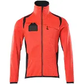 Mascot Accelerate Safe 19403 Full Zip Sweatshirt Orange L Homme