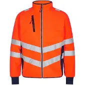 F-engel Veste polaire Safety orange/bleu ink taille XL (XL)
