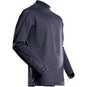 Mascot Customized 22681 Half Zip Long Sleeve T-shirt Noir L Homme