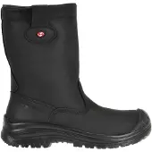 Sixton Work Boot Montana S3 Black Wool Lined Size 47