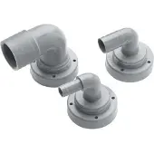 VETUS Réservoirs rigides Racor courbé argent 13 mm argent 13 mm