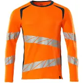 Mascot Accelerate Safe 19081 Long Sleeve Polo Orange L Homme