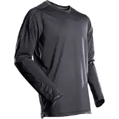 Mascot Customized 22481 Long Sleeve T-shirt Noir 5XL Homme