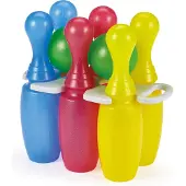 Ecoiffier Bowling-Set mit 6 Pins und 2 Kugeln