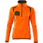 Mascot Accelerate Safe 19353 Half Zip Sweatshirt Orange XS Homme