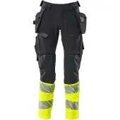 Mascot Accelerate Safe 19131 Hanging Pockets Big Work Pants Noir 46 / 32 Homme