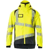 Mascot Accelerate Safe 19301 Outer Lining Rain Jacket Jaune 5XL Homme