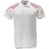 Mascot Polo blanc/rouge trafic, taille XL 20083-933-06202