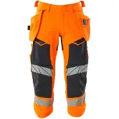 Mascot Accelerate Safe 19049 3/4 Pants Orange 58