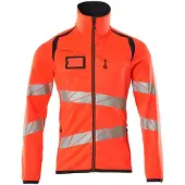 Mascot Accelerate Safe 19103 Full Zip Sweatshirt Orange 4XL Homme