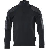 Mascot Frontline 17205 Half Zip Sweatshirt Noir 3XL