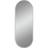 vidaXL Miroir mural Argenté 40x15 cm Ovale