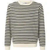 Urban Classics Sweat-shirt noir / blanc cassé