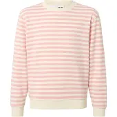 Urban Classics Sweat-shirt rose / blanc cassé