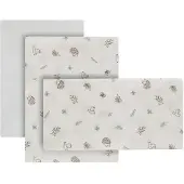 cambrass Drap-housse Pour Lit De Bébé Calma 70x140x1 Cm 3 Unités