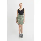 Ichi Jupe 'IHKate' beige / vert / noir / blanc