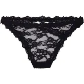 Hunkemoller String 'Aveline' noir