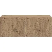 vidaXL Meuble TV mural 78,5 x 31 cm, chêne Artisan