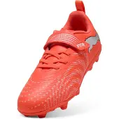 Puma FUTURE 9 PLAY V FG/AG RB Jr - Rouge vif-Blanc -Noir , taille : 13C