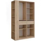 Vicco Armoire Elmo Sonoma 50x200cm Lot de 2, Model 61340