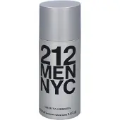 Carolina Herrera 212 Men NYC Déodorant en spray pour hommes, 150 ml