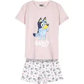 Bluey Pyjama à Manches Courtes Bluey