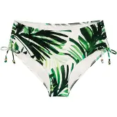 Triumph Bas de bikini ' Red Label Summer Palm ' vert / noir / blanc