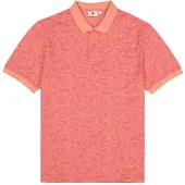 Garcia Z1035 Short Sleeve Polo Rose 2XL Homme